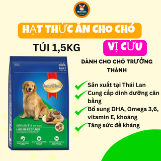 Thức ăn hạt cho chó con Smartheart Túi 1,3kg