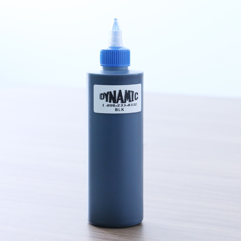 Mực tập xăm mầu đen Dynamic BLK 240 ml