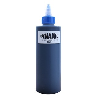 Mực tập xăm mầu đen Dynamic BLK 240 ml