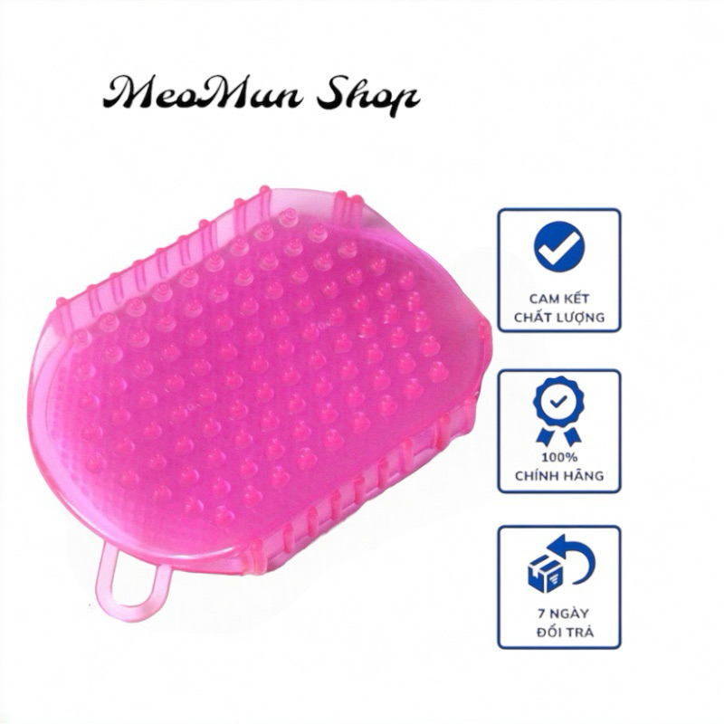 Chải Thông Kinh Lạc massage 2 Mặt SILICON Mềm
