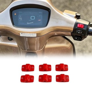 Nút Công Tắc Đỏ Cho Cùm Tay Lái Cho Dòng Vespa Sprint Primavera