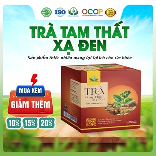 Trà Tam Thất Xạ Đen Hộp 30 Túi Lọc Siêu Thị Thiên Nhiên