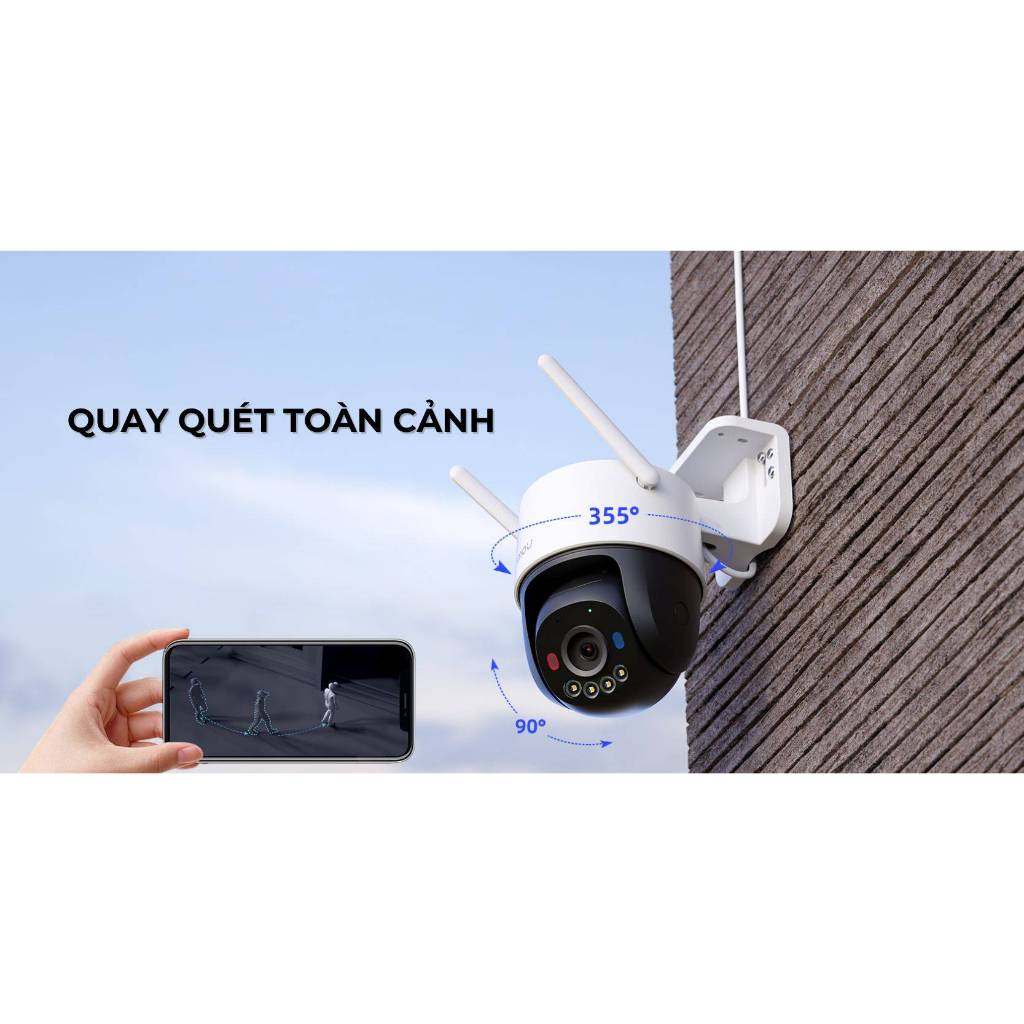 Camera IMOU ngoài trời K7FP (Cruiser SC) kết nối wifi 2.4ghz, K7FP (Cruiser SC 4G) dùng sim 4G | BigBuy360 - bigbuy360.vn