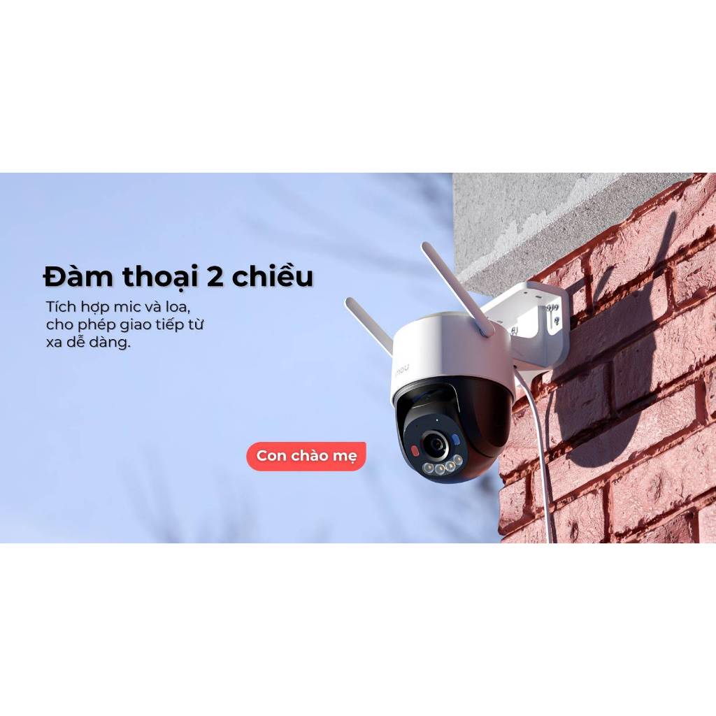 Camera IMOU ngoài trời K7FP (Cruiser SC) kết nối wifi 2.4ghz, K7FP (Cruiser SC 4G) dùng sim 4G | BigBuy360 - bigbuy360.vn