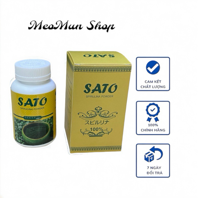 Tảo sato _ tảo xoắn dạng bột