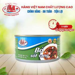Thịt Bò Sốt Vang - 175g - Đồ Hộp Hạ Long
