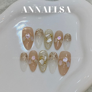 Nail box thiết kế annaelsa - các mẫu nail nhẹ nhàng thanh lịch b021