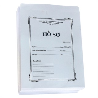 [MUA SỈ GIẢM 10%] Bao thư, bì thư A4 in chữ hồ sơ giấy trắng (25x34)cm, (100 cái/bịch)