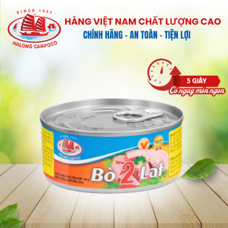 Thịt Bò 2 Lát 150g - Đồ Hộp Hạ Long