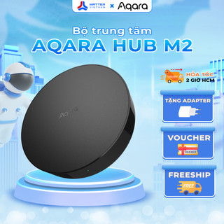 Aqara hub m2 - bộ điều khiển trung tâm zigbee 3.0, điều khiển hồng ngoại, loa báo động - hm2-g01