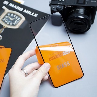 Cường lực iphone - Kính cường lực 21D chống vỡ, chống mẻ full viền (tặng miếng lau màn hình)
