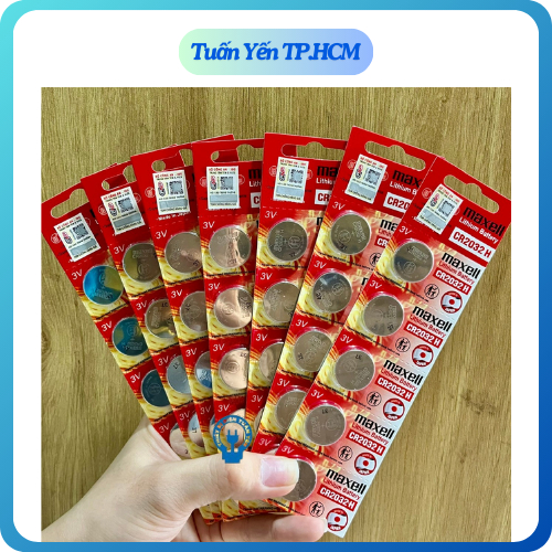 [Hỏa Tốc] Pin nút áo CR2032 Maxell 3V Smartkey, Máy Tính Bàn, Đèn Led Đom Đóm.. - Hàng chính hãng
