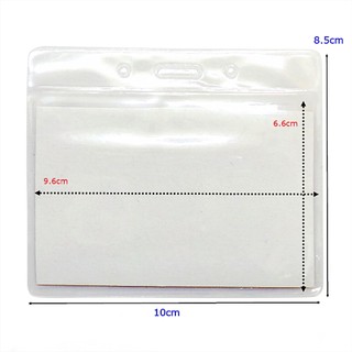 [MUA SỈ GIẢM 10%] Thẻ đeo bảng tên học sinh, sinh viên, văn phòng, dẻo (03015), (10 cái/bịch)