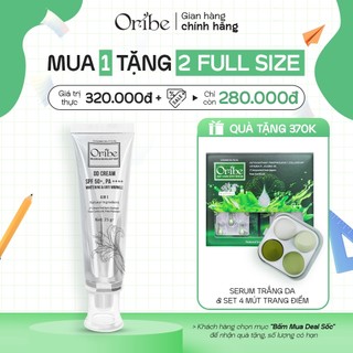 Kem Nền Chống Nắng DD Cream 6in1 Oribe Giúp Che Khuyết Điểm Nâng Tone Chống Nắng Kiềm Dầu Chống Lão Hóa 25g