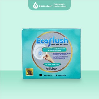Men Vi Sinh Xử Lý Bể Phốt EcoFlush - KPT CHEM,  Khử Mùi Hôi Toilet, Giảm Tình Trạng Nghẽn Bồn Cầu