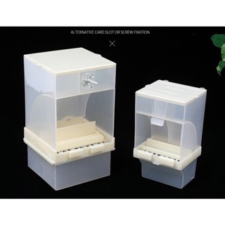  Máng ăn tự động cho vẹt hộp đựng thức ăn cho chim chống văng loại 350g 400g 425g 520g 