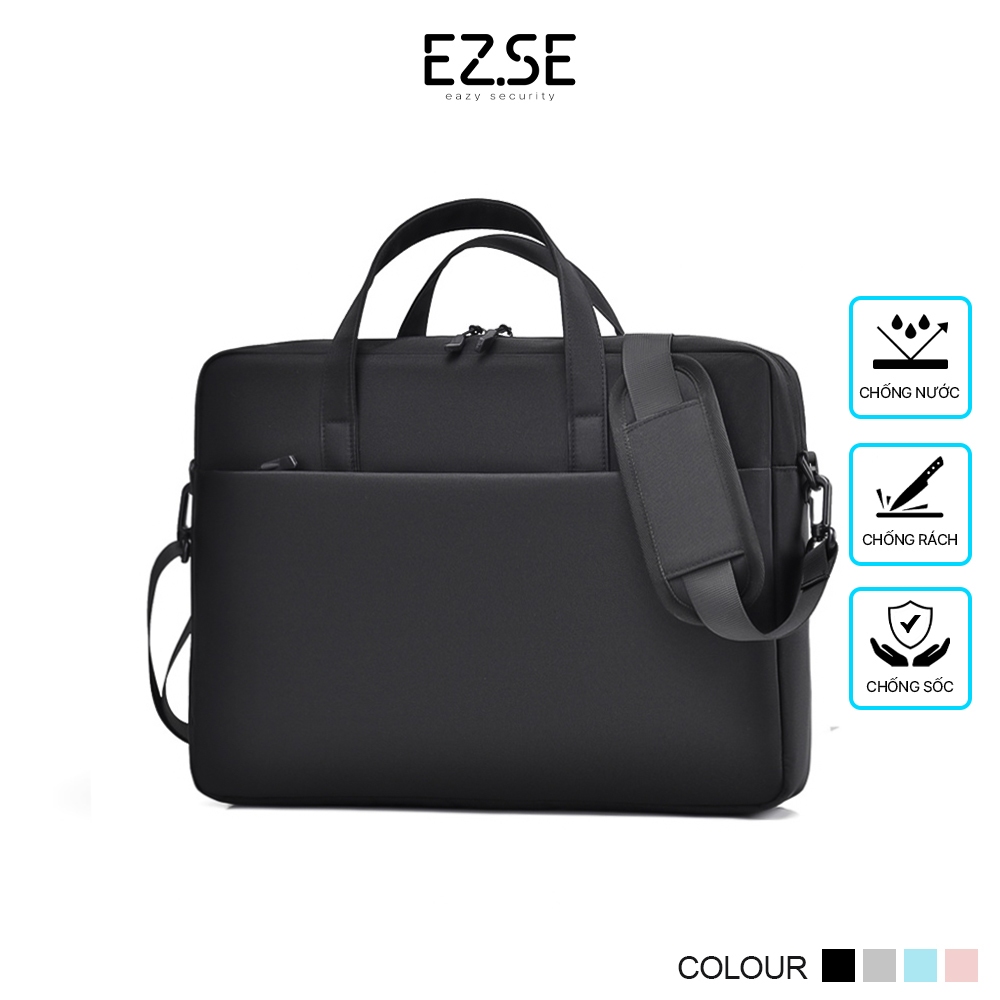 Cặp đựng laptop chống sốc chống nước EAZY TL07 Túi đựng laptop 15.6 inch , Túi xách công sở nam nữ