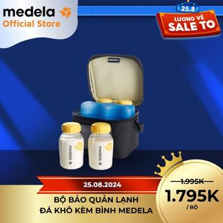 Medela bộ bảo quản lạnh đá khô