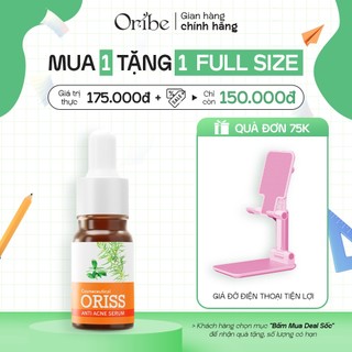 Serum Giảm Mụn Oriss Tinh Chất Tràm Trà Hỗ Trợ Mờ Thâm Sạch Mụn 10g