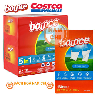 [MẪU MỚI 2024] GIẤY THƠM BOUNCE 4in1 Hàng Mỹ Siêu Thơm Quần Áo Tủ Đồ Giấy Thơm Làm Mềm Vải