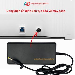Adapter HP Scanjet Pro 3000 S2 24V Connector 4.8mm * 1.7mm