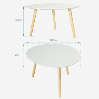 Bàn Sofa MOHO MILAN 601 Màu Xám