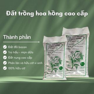Đất trồng hoa hồng cao cấp  Orgamix Plus 20dm3 100% hữu cơ (Green City)