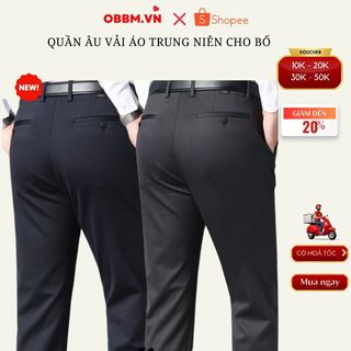 Quần âu vải nam trung niên tặng bố
