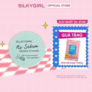 Phấn Phủ Khoáng Kiềm Dầu Silkygirl No-Sebum Mineral Powder 5g
