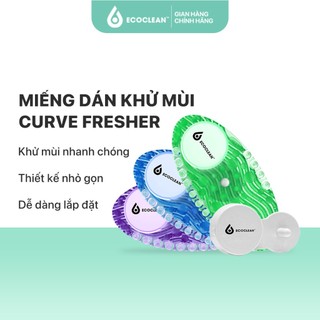 Miếng Dán Khử Mùi Đa Năng Curve Fresher - Khử Mùi Nhà Vệ Sinh Nhanh Chóng, Triệt Để - KPT CHEM