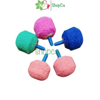 Cục quả sủi oxy tròn nhiều màu cho hồ cá cảnh