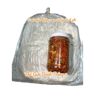 0.5kg bánh phơi sương + 200g muối tôm hành phi Tây Ninh