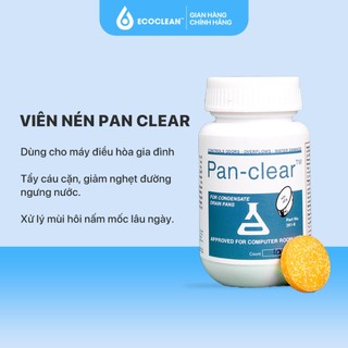 Viên Nén Pan Clear x KPT CHEM -  Khử Mùi Và Thông Tắc Cho Máy Lạnh - Hộp 10 viên