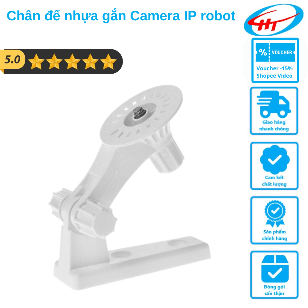 Chân đế nhựa gắn Camera IP robot