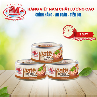 Combo 3 pate cột đèn hải phòng hạ long canfoco 150g/1 lon