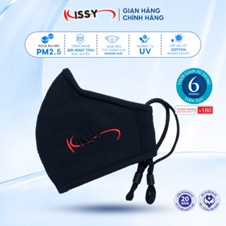 Khẩu trang 5D Kissy chống tia UV ngăn ngừa bụi mịn PM 2.5, ngăn mùi ô nhiễm được bộ y tế khuyên dùng