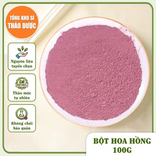 Bột hoa hồng nguyên chất 100g