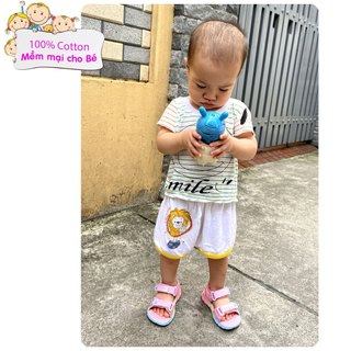 Quần đùi sơ sinh 100% cotton made in việt nam ( sơ sinh - 2 tuổi )