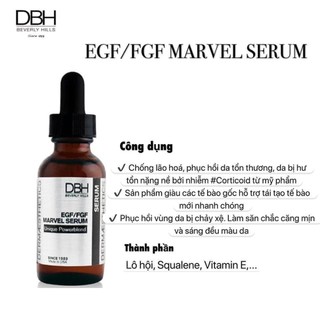 Tinh chất tế bào gốc DBH EGF/FGF Marvel Serum