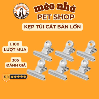Kẹp sắt Đại 8cm kẹp miệng túi cát , bao bì sản phẩm tiện dụng