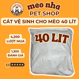 Cát vệ sinh cho mèo 40Lit "30kg" bao xá