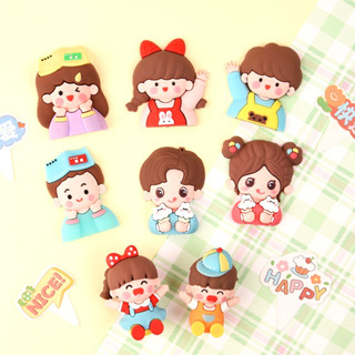 Que Cắm Silicon Thiếu Nhi Nhiều Mẫu Mã Dễ Thương Cho Khách Lựa Chọn Trang Trí Bánh Kem, Tết Trung Thu