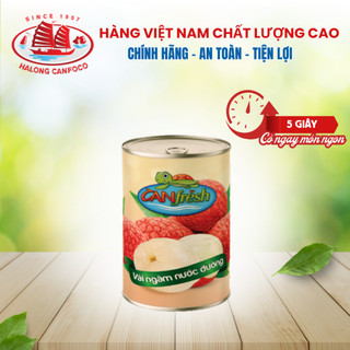 Vải ngâm nước đường CANfresh 560g * - Đồ Hộp Hạ Long