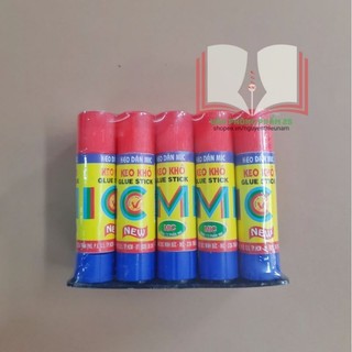 10 lọ hồ dán-keo dán khô dán giấy mic.
