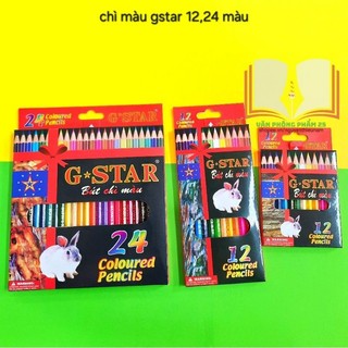 Bút chì 12 màu-24 màu G-STAR