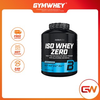 ISO WHEY ZERO Sữa Whey Dinh Dương Tăng Cơ Phục Hồi Cơ Bắp Whey Isolate Protein BioTech ISO WHEY ZERO 5lbs 90 Ser