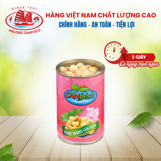 Hạt Sen Nước Đường HALONG CANFOCO Lon 460g