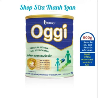 [HSD T5-2027] COMBO 2 LON Sữa Bột OGGI Dành Cho Người Gầy 900g Tăng Cân Hiệu Quả Ăn Ngon Ngủ Ngon