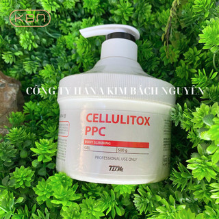 Gel Tan Mỡ TBM Cellulitox PPC, Gel Vùng Bụng Hàn Quốc 500ml (Hàng Chính Hãng)