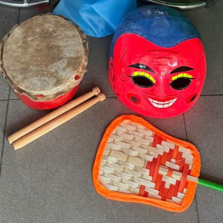 Trống lân cho bé, trống múa lân mini